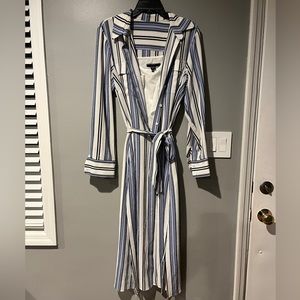 Maggy London Long Sleeve Shirt Dress